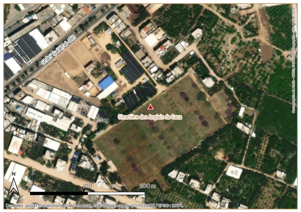 cimetière des anglais de gaza 2023